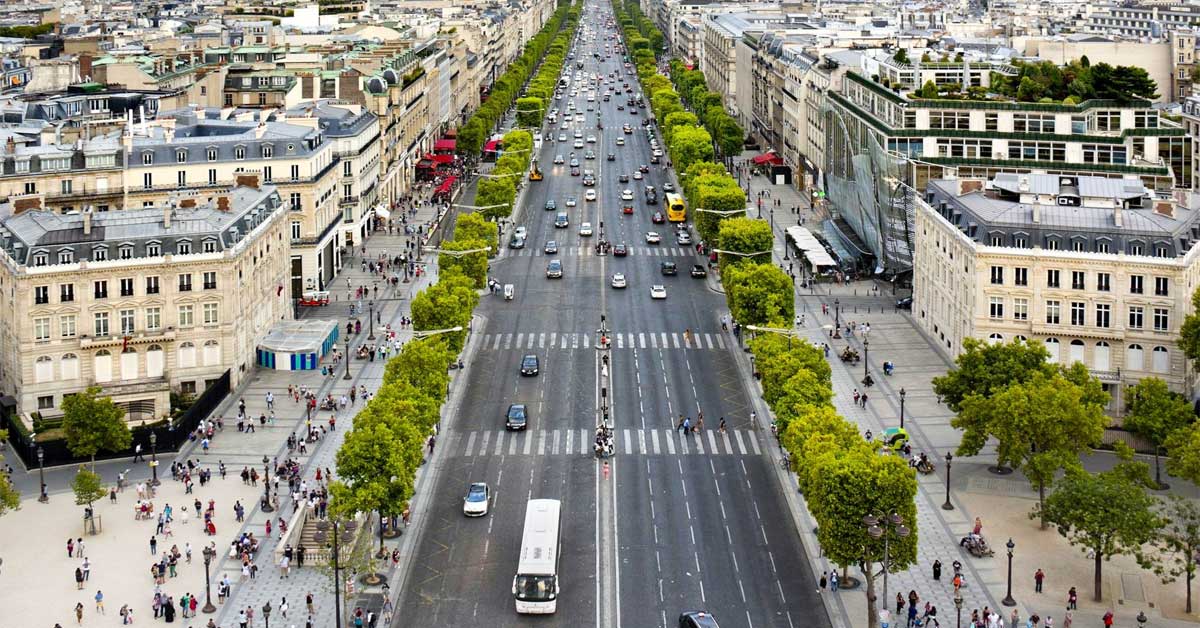 Şanzelize Caddesi (Champs-Élysées)